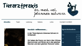 What Tierarzt-groebenzell.de website looked like in 2016 (8 years ago)