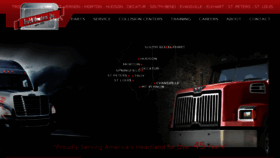 What Truckcentersinc.com website looked like in 2016 (8 years ago)