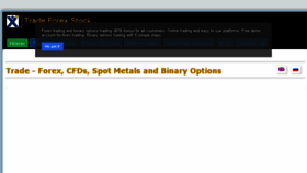 What Tradeforexstock.com website looked like in 2016 (8 years ago)
