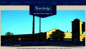 What Travelodgehotelsandiego.com website looked like in 2016 (8 years ago)