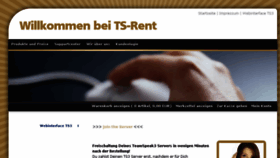 What Ts-rent.de website looked like in 2016 (8 years ago)