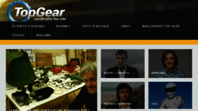 What Tgear.cz website looked like in 2016 (8 years ago)