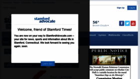 What Thestamfordtimes.com website looked like in 2016 (8 years ago)