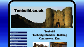 What Tonbuild.co.uk website looked like in 2016 (8 years ago)