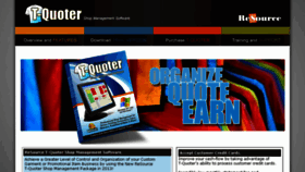 What T-quoter.com website looked like in 2016 (8 years ago)