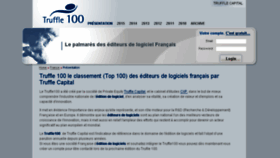What Truffle100.fr website looked like in 2016 (8 years ago)