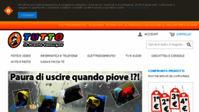 What Tuttoinprontaconsegna.it website looked like in 2016 (8 years ago)