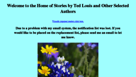 What Tedlouis.com website looked like in 2016 (8 years ago)