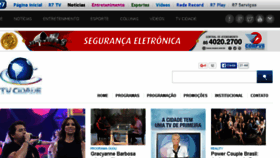 What Tvcidadefortaleza.com.br website looked like in 2016 (8 years ago)