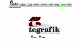 What Tegrafik.com website looked like in 2016 (8 years ago)