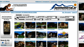 What Tannheimertal.at website looked like in 2016 (8 years ago)