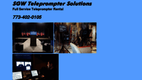 What Telepromptersolutions.com website looked like in 2016 (8 years ago)