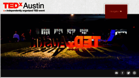 What Tedxaustin.com website looked like in 2016 (8 years ago)