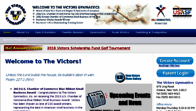 What Thevictorsgym.com website looked like in 2016 (8 years ago)