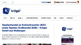 What Tapetenhandel.de website looked like in 2016 (8 years ago)