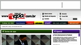 What Turmadoepa.com.br website looked like in 2016 (8 years ago)