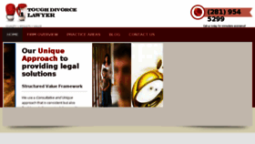 What Toughdivorcelawyer.com website looked like in 2016 (8 years ago)