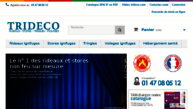 What Trideco-shop.com website looked like in 2016 (7 years ago)