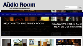 What Theaudioroom.ca website looked like in 2016 (8 years ago)