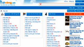 What Tuivang.vn website looked like in 2016 (7 years ago)