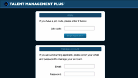 What Talentmanagementplus.com website looked like in 2016 (7 years ago)