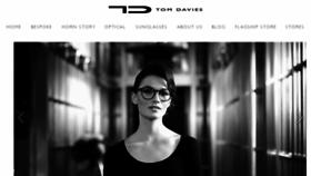 What Tdtomdavies.com website looked like in 2016 (8 years ago)