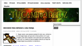 What Tucaminodeluz.com website looked like in 2016 (8 years ago)