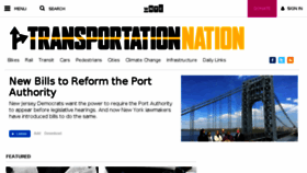 What Transportationnation.org website looked like in 2016 (8 years ago)