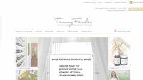 What Tammyfender.com website looked like in 2016 (8 years ago)