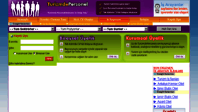 What Turizmdepersonel.com website looked like in 2016 (7 years ago)