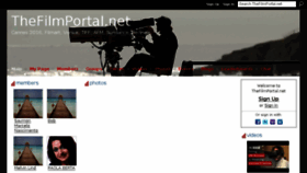 What Thefilmportal.net website looked like in 2016 (8 years ago)