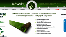 What Travnik-realizace.cz website looked like in 2016 (8 years ago)