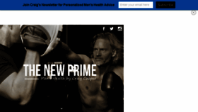 What Thenewprime.com website looked like in 2016 (8 years ago)