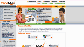 What Tenamax.com website looked like in 2016 (7 years ago)