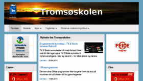 What Tromsoskolen.no website looked like in 2016 (8 years ago)