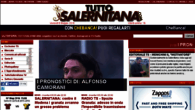 What Tuttosalernitana.com website looked like in 2016 (8 years ago)