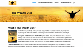 What Thewealthdiet.com website looked like in 2016 (8 years ago)