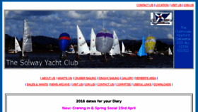 What Thesyc.co.uk website looked like in 2016 (8 years ago)