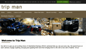 What Tripman.co.uk website looked like in 2016 (8 years ago)