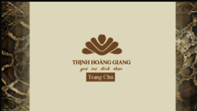 What Thinhhoanggiang.vn website looked like in 2016 (7 years ago)