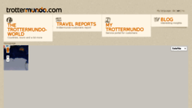 What Trottermundo.com website looked like in 2016 (7 years ago)