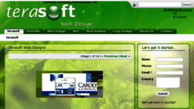 What Terasoft.com.au website looked like in 2016 (7 years ago)