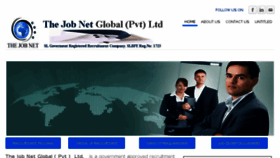 What Thejobnet.lk website looked like in 2016 (8 years ago)