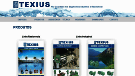 What Texius.com.br website looked like in 2016 (7 years ago)