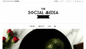 What Thesocialmedialife.com website looked like in 2016 (8 years ago)