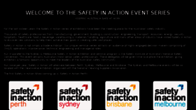What Thesafetyshow.com.au website looked like in 2016 (8 years ago)