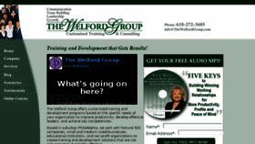 What Thewelfordgroup.com website looked like in 2016 (7 years ago)