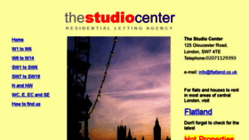 What Thestudiocenter.co.uk website looked like in 2016 (7 years ago)