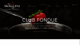 What Themeltingpotclubfondue.com website looked like in 2016 (8 years ago)