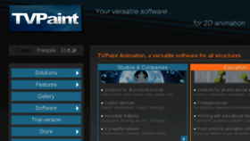 What Tvpaint.net website looked like in 2016 (7 years ago)